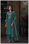 Terrie 5144 By Ganga Cotton Satin Embroidery Work Salwar Kameez
